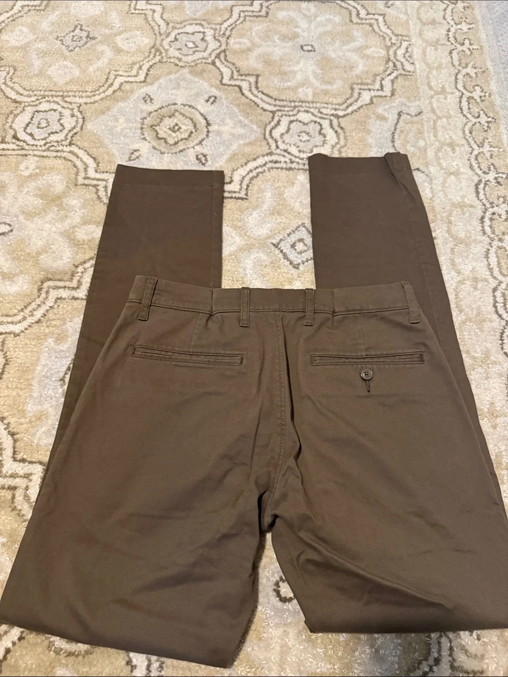 J. Crew 484 Slim Fit Stretch Chino Men's Woodland Brown Size 28/32
